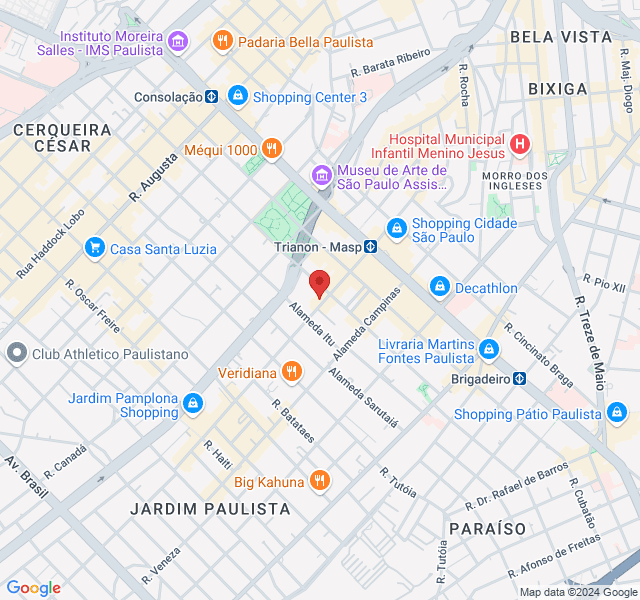 Rua Pamplona,936,Jardim Paulista,São Paulo,SP,BR