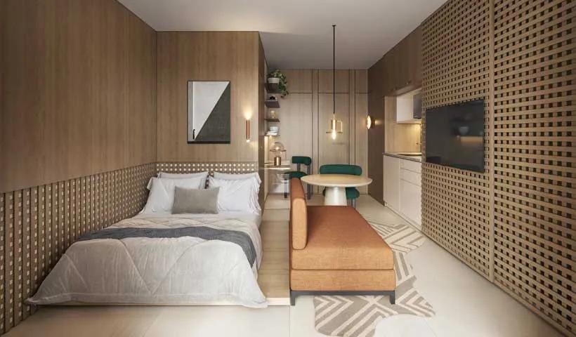 Imagem princial da unidade Studios Paraíso by Lindenberg