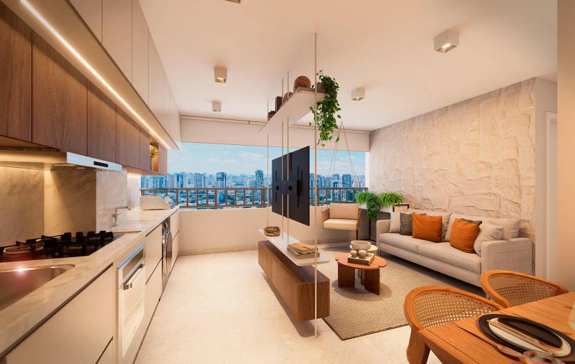 Imagem princial da unidade 011 Brooklin Residence