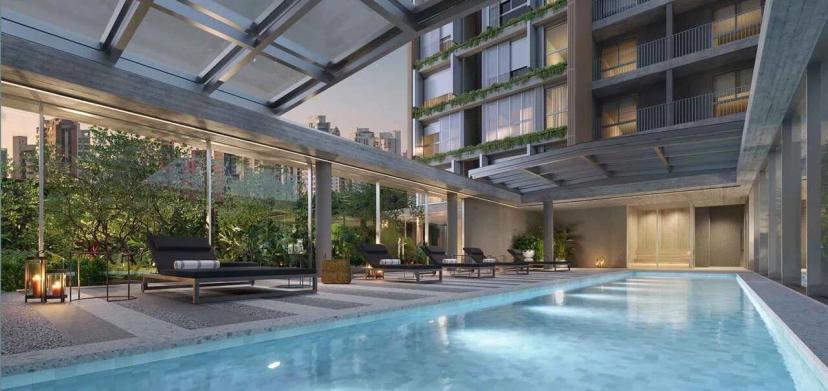 Imagem princial da unidade Helbor Jardins Por Artefacto