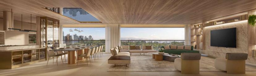 Imagem princial da unidade Taj Ibirapuera By Planik